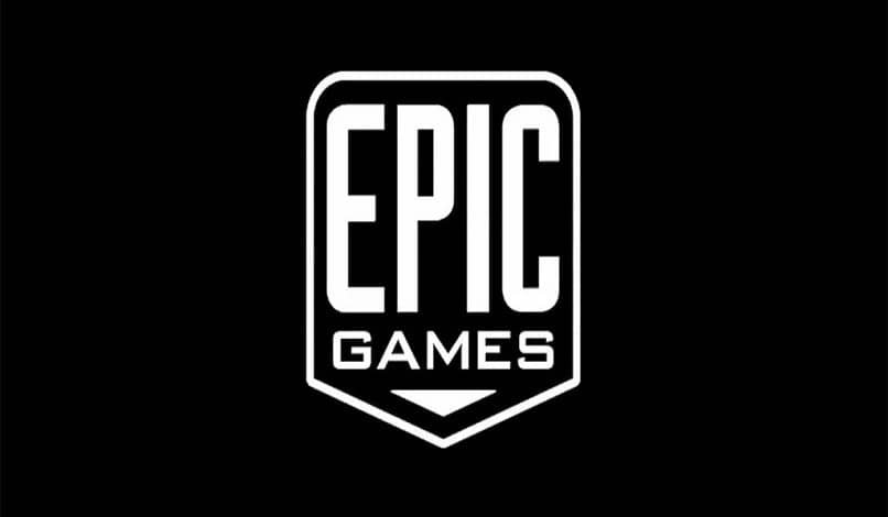 logo de epic games negro