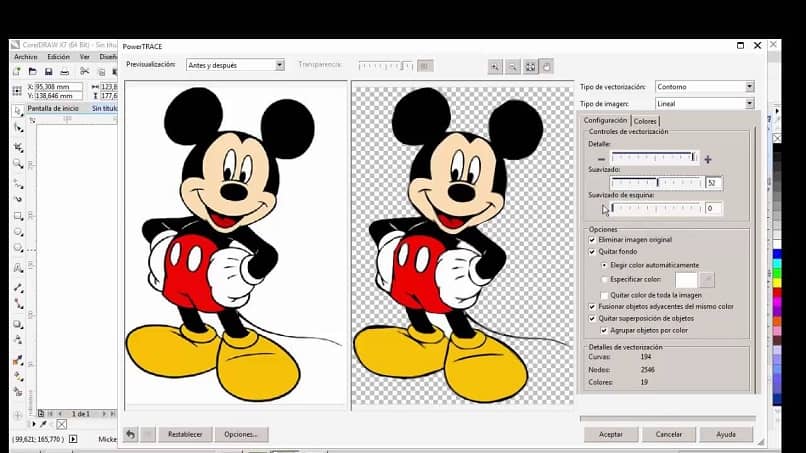 How to Vectorize a Bitmap Image Based on Type Using CorelDRAW
