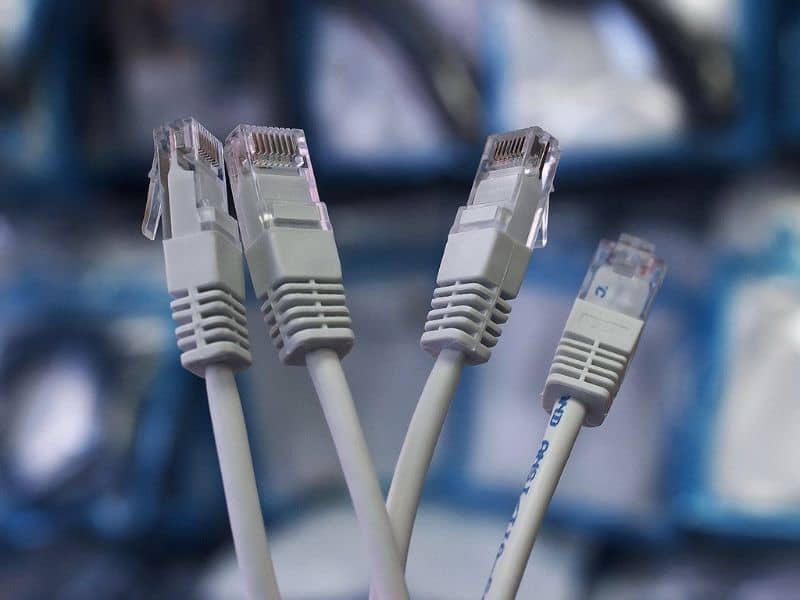 Cables de conexión a Internet