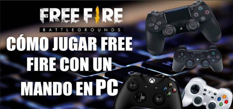 How can I play Garena Free Fire with a console or PC controller