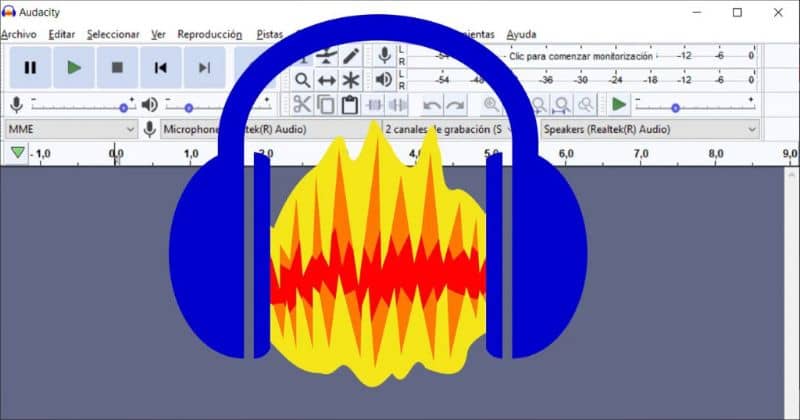 Icono audifonos en llamas