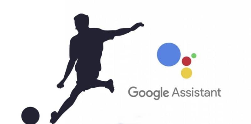 Jugador de futbol, Google Assistant