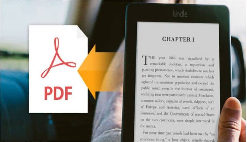 Documento PDF en Kindle