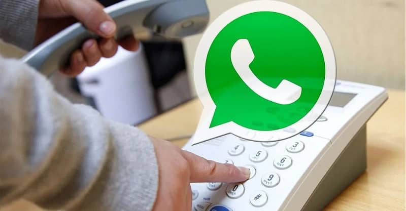 Use WhatsApp from a landline number