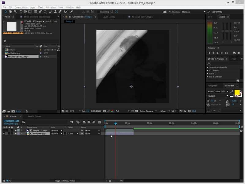 Como Poner Efectos En After Effects