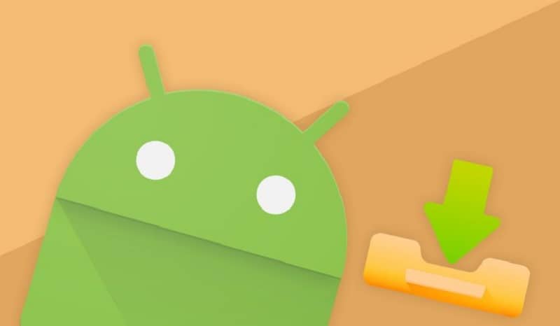 Android icono de descarga