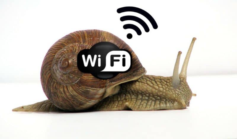 WiFi Lento como el Caracol