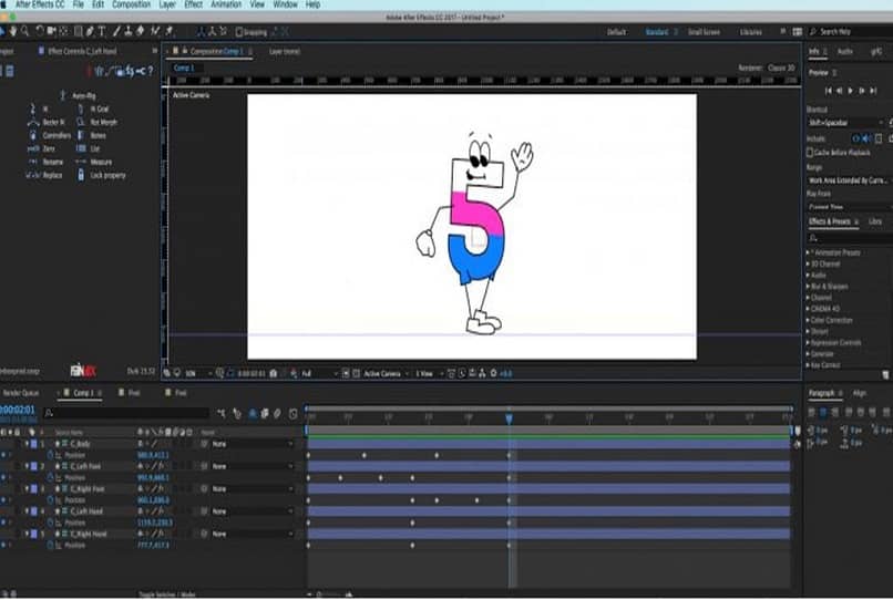 How to create a caricature or cartoon animation in After Effects?