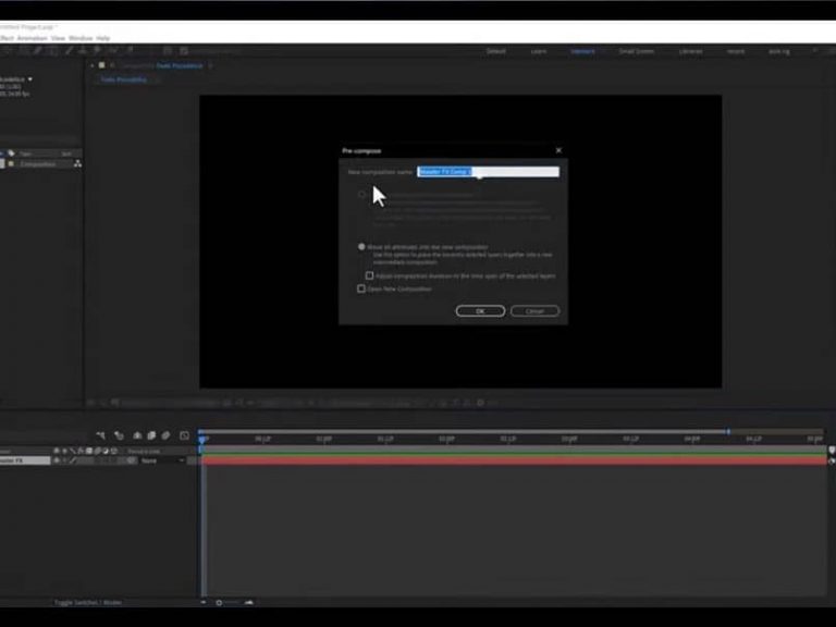 Como Cortar Una Capa En After Effects