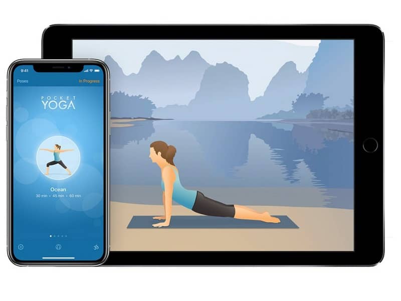 aplicaciones yoga movil tablet