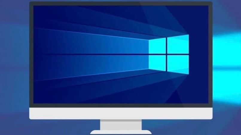windows 10 logo pantalla computadora dibujo