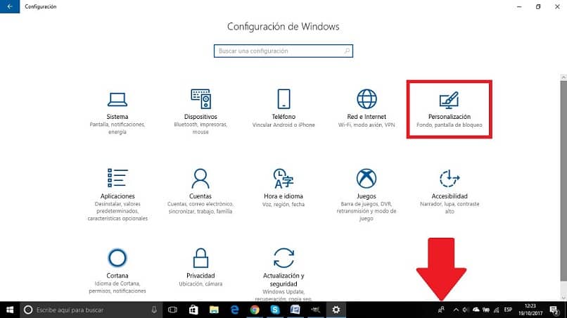 windows 10 configurar