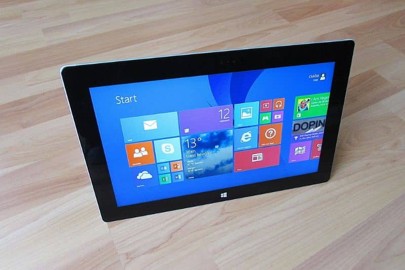 Tableta con pantalla táctil Windows 10