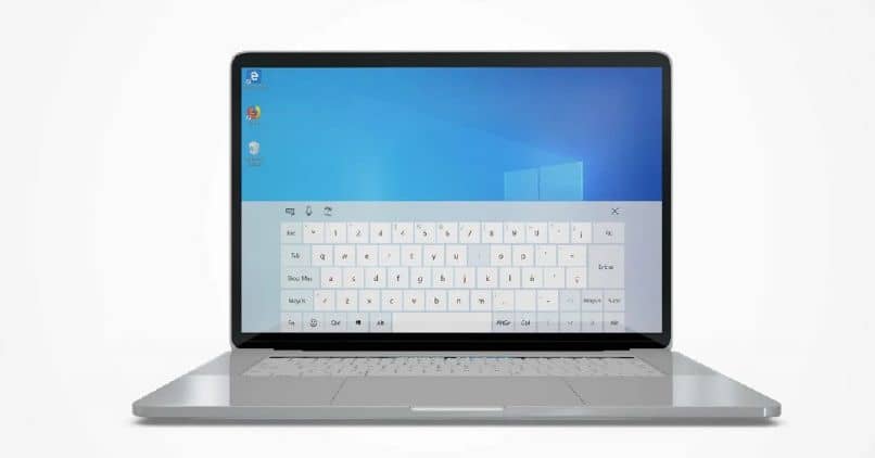 teclado táctil en pantalla de Windows 10