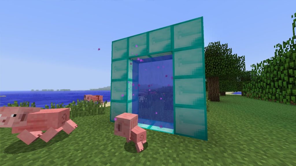 Minecraft Como Hacer Un Portal Al Cielo