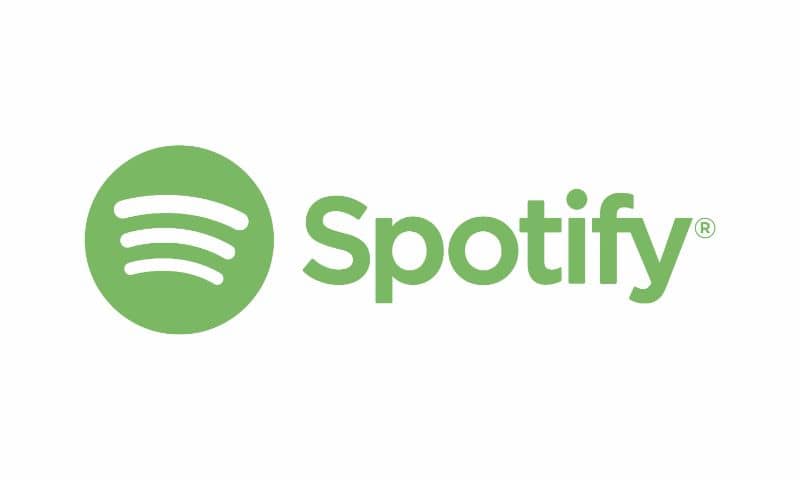 Logo de Spotify fondo blanco