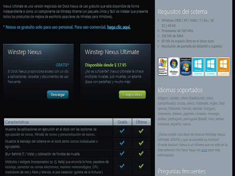 How to download, install and configure the Nexus Dock icon