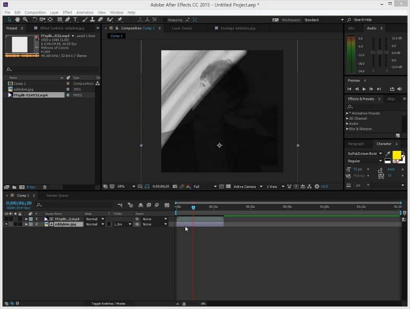 After Effects velocidad