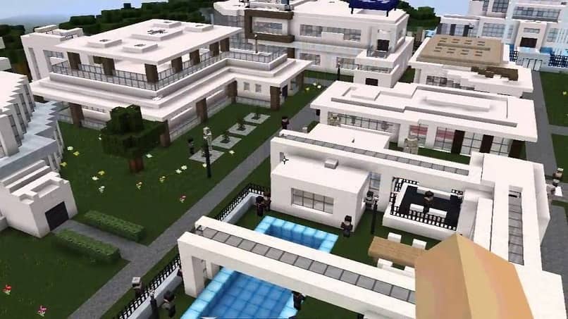 hacer una ciudad en Minecraft si fuera de verdad