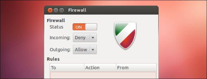 ilustracion de la configuración de firewall para pc