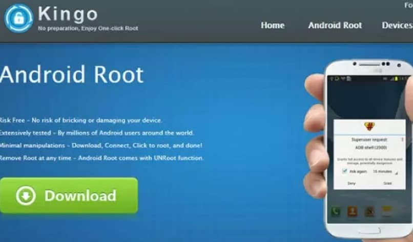 Rootear Samsung Galaxy A8 con KingoRoot APK 