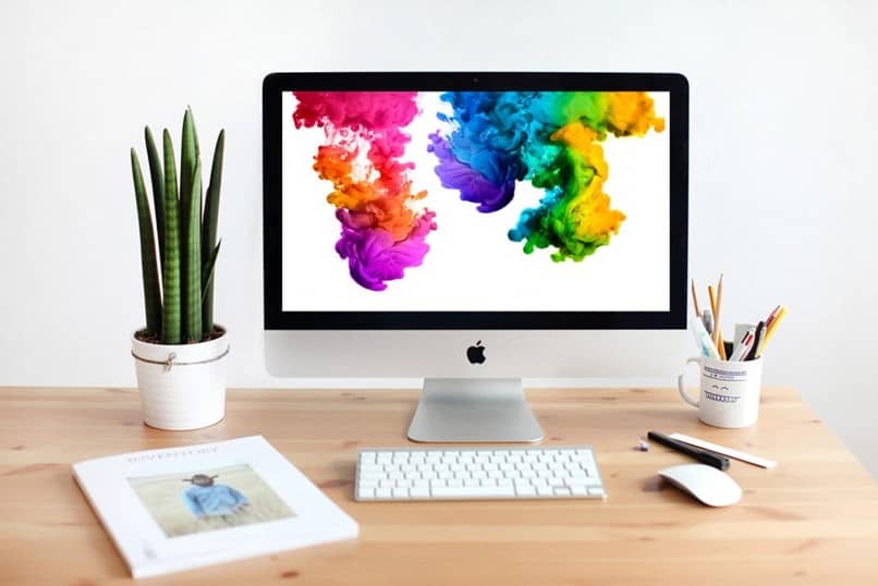 pantalla colores mac escritorio