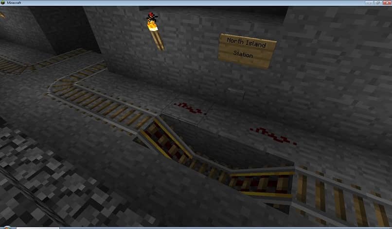 Como Hacer Railes De Propulsion Aceleracion O Velocidad Minecraft Craftear Rail Ejemplo Mira Como Se Hace