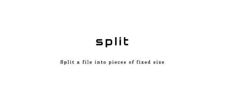 How to split and join files into one in Ubuntu Linux using Split and Cat