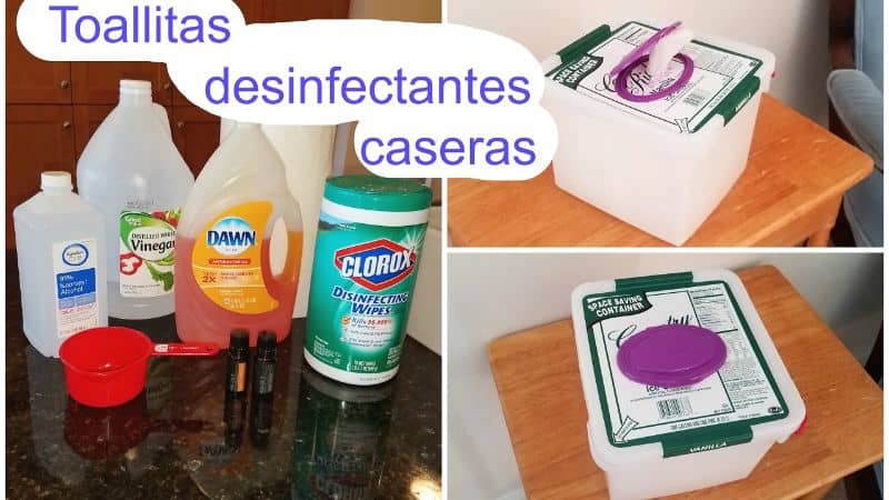 How To Make Disinfecting Wipes With Wet Wipes - Quick And Easy
