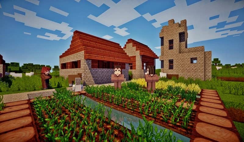 Encontrar aldea de Minecraft