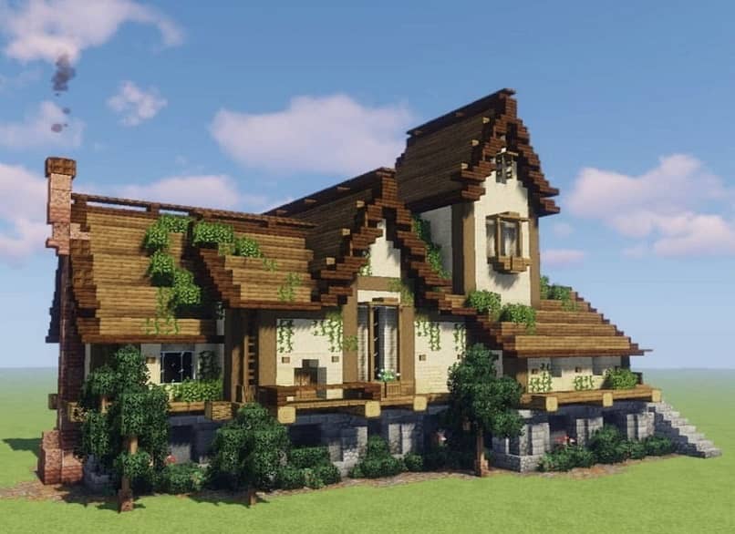 Cómo Hacer una casa Rústica en Minecraft? - Rustic House (Ejemplo) | Mira  Cómo Se Hace