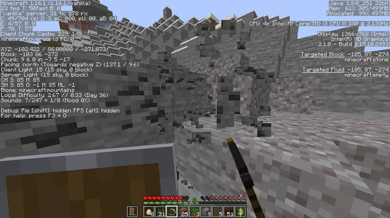 Como Ver En Que Capa Estoy Minecraft