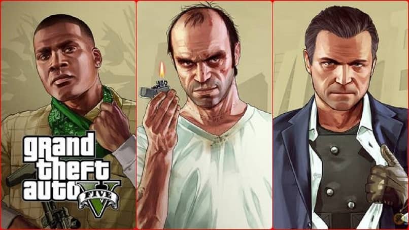 tres hombres GTA