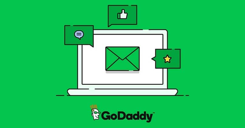 aplicacion GoDaddy verde correos