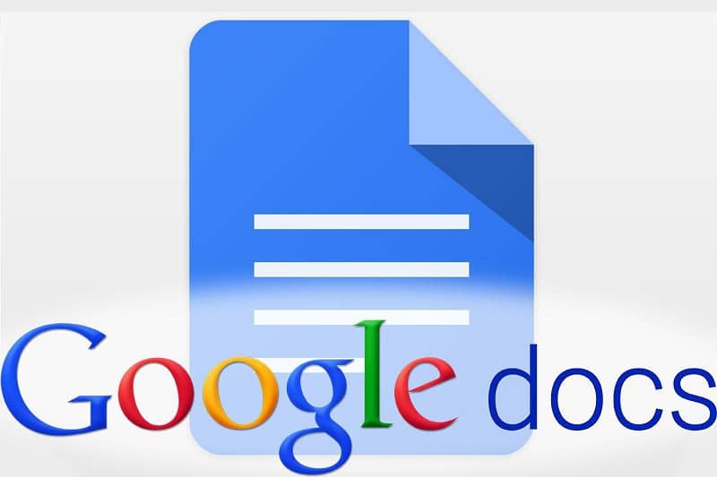 Google docs documento e icono 