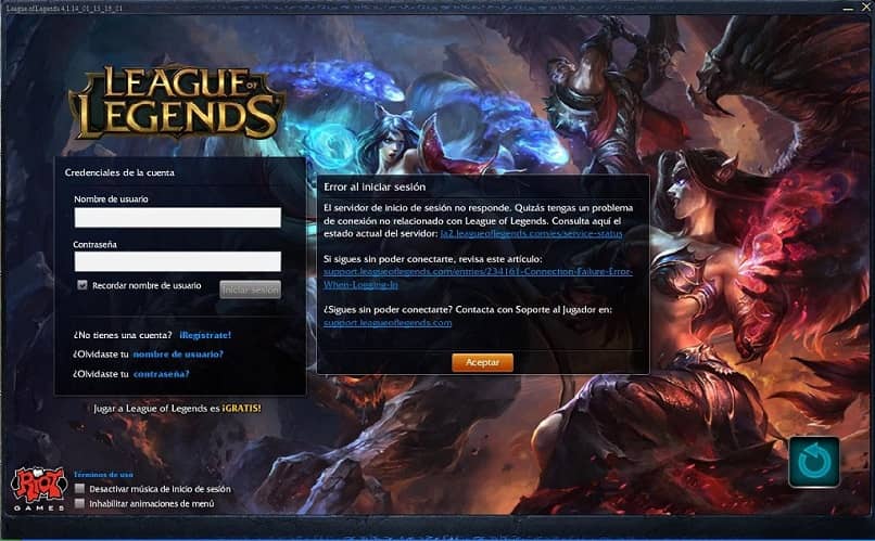LoL Error: ‘You can’t log in because you may be offline’ – Solution League of Legends