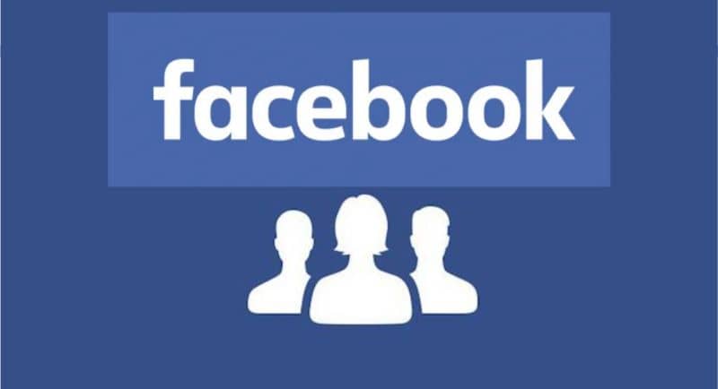 Logo Facebook. icono personas