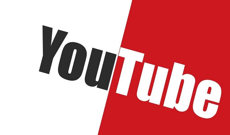 diseño de youtube con dos colores