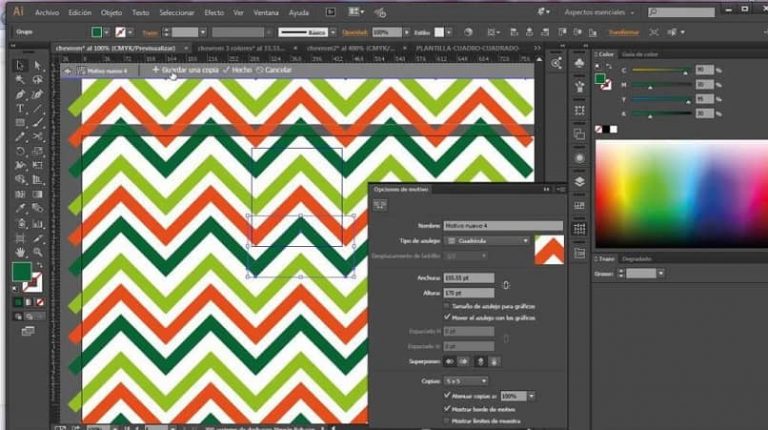 Como Crear Un Patron En Illustrator