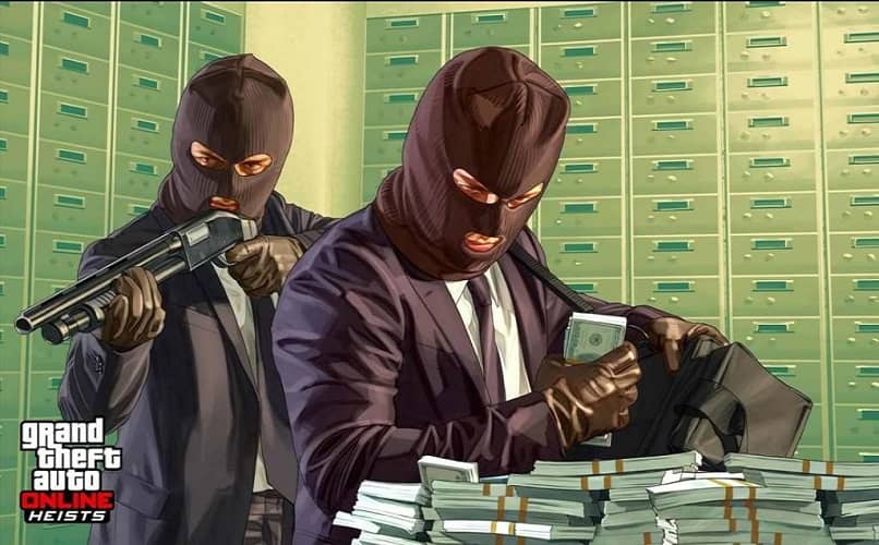 ladrones de banco de gta 5