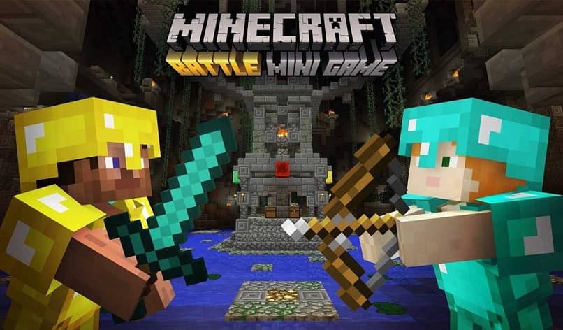 logo de minecraft battle