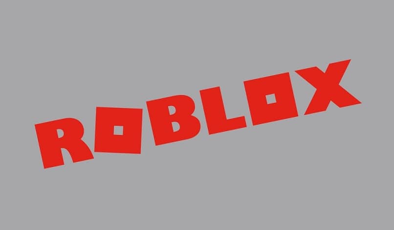 logotipo de roblox con fondo gris