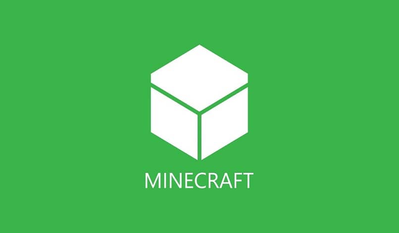 logo minimalista verde de minecraft