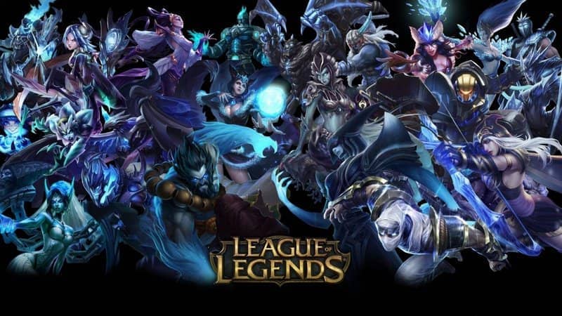 varios personajes de league of legends