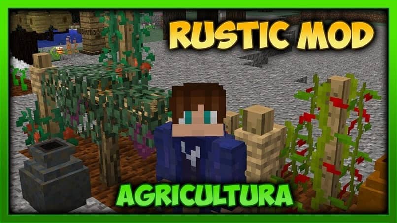 rustic mod de agricultura en minecraft