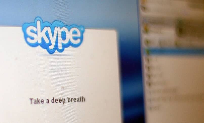 pantalla de skype chat en l�nea