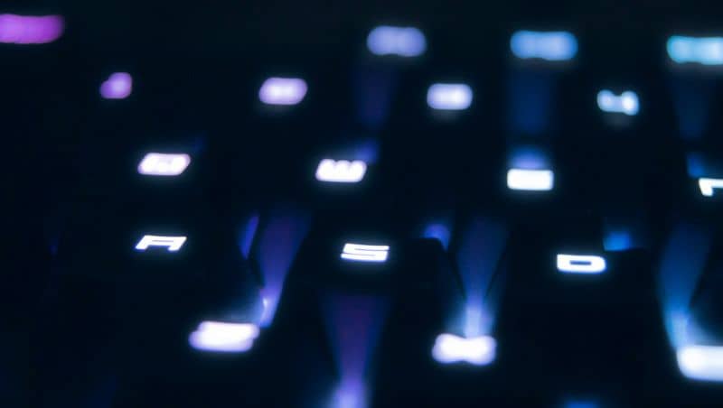 Illuminated keyboard