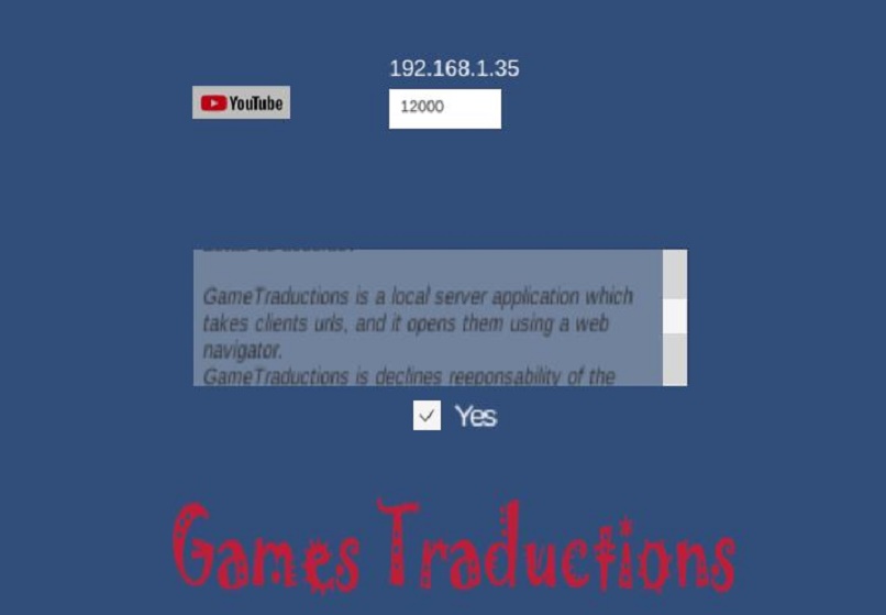 video game translation application in real time