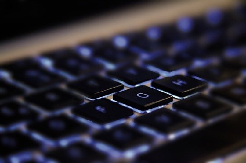 teclado de una laptop