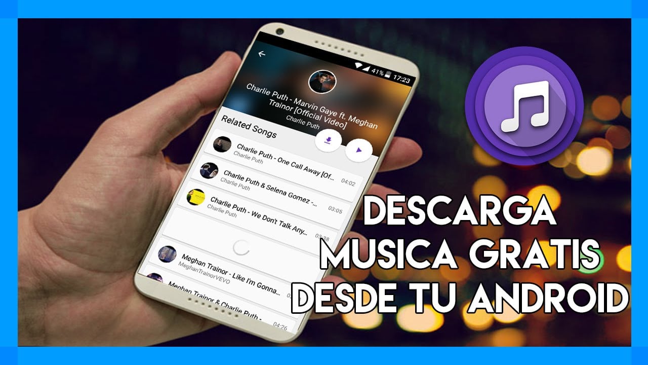 descargar musica gratis en mi celular android